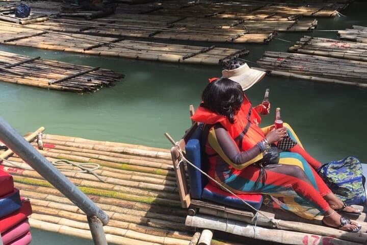 Private Martha Brae Rafting and Dunn's River Falls Combo — Day Tour from Montego Bay