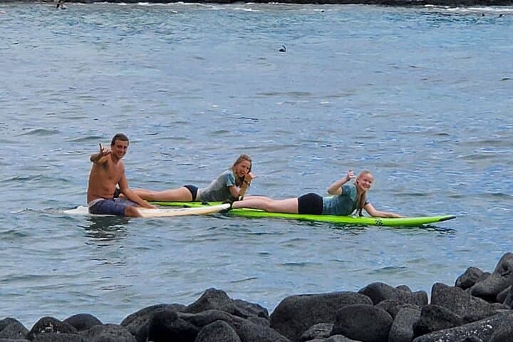Private 2-Hour Surf Lesson at Kahalu'u Beach Park, Kona photo 2