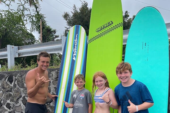 Private 2-Hour Surf Lesson at Kahalu'u Beach Park, Kona photo 3