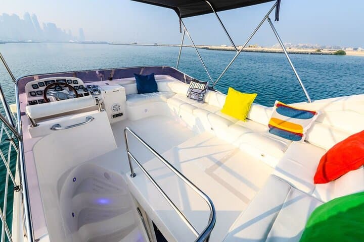 Private Yacht Charter Dubai Marina: Atlantis, Palm Jumeirah & Burj Al Arab photo 4