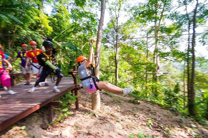 Hanuman World Phuket Zipline: Thrilling Treetop Adventure with Round-Trip Transfer photo 3