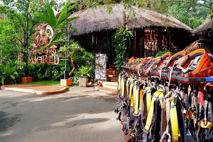 Hanuman World Phuket Zipline: Thrilling Treetop Adventure with Round-Trip Transfer photo 2