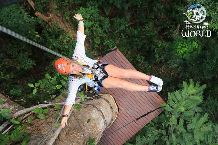 Hanuman World Phuket Zipline: Thrilling Treetop Adventure with Round-Trip Transfer photo 1