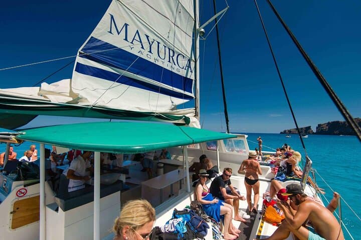 Catamaran Cruise from Cala Ratjada to Cap des Freus & Llevant Natural Park