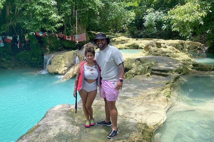 Blue Hole & Secret Falls Private Tour — Ocho Rios Waterfall Adventure