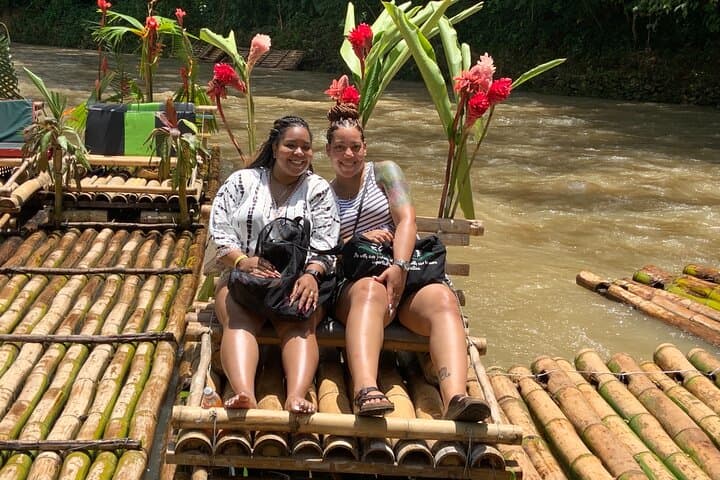 Martha Brae Bamboo Rafting: Two-Person Raft Trip from Montego Bay