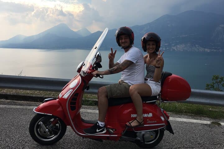 Self-Guided Lake Garda Scooter Tour from Riva del Garda – Full-Day Vespa Loop