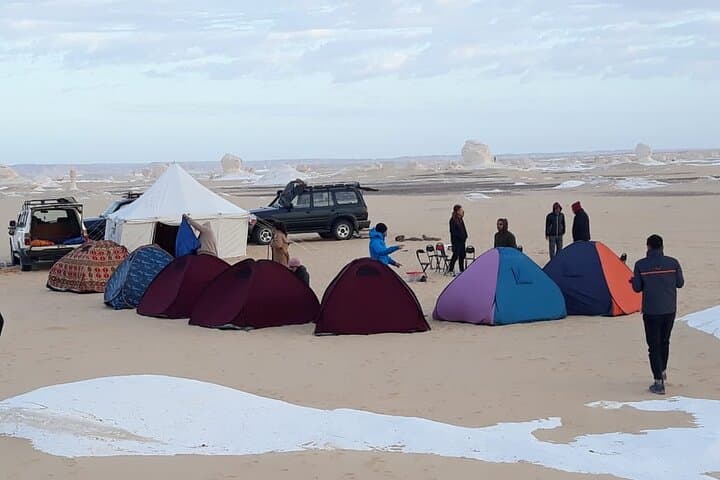 2-Day White Desert Overnight: Camping Adventure from Cairo to Bahariya