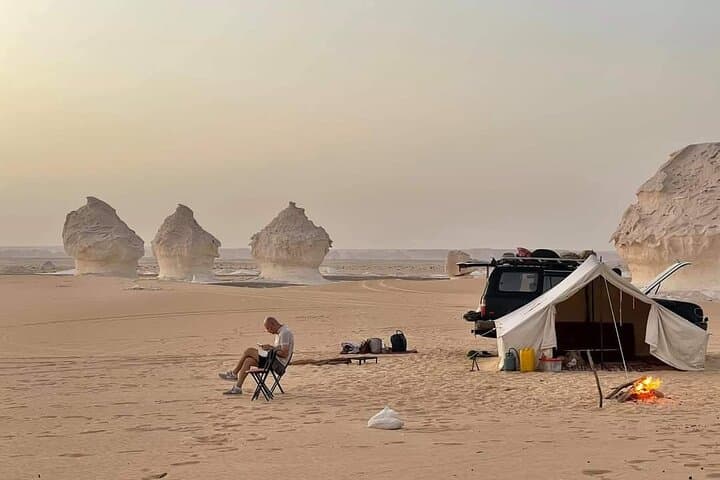 2-Day White Desert Overnight: Camping Adventure from Cairo to Bahariya photo 5