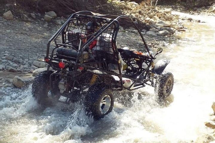 Great Threesome: Rafting, Buggy Safari & Zipline Adventure near Antalya