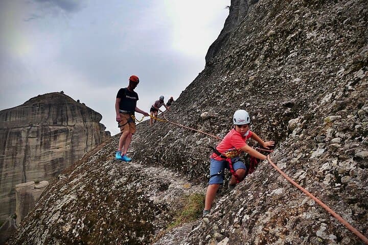 Meteora Scrambling Tour: Via Ferrata on the Great Saint Rock photo 5