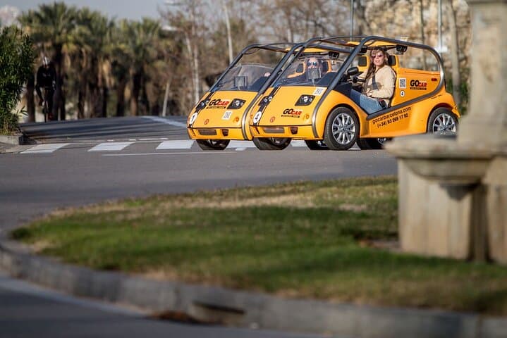 Drive Barcelona's Coast: GoCar Beach & Shopping Tour photo 3