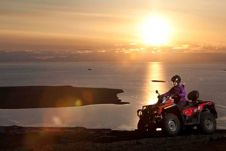 Midnight Sun ATV Tour: Hafrafell & Wolf Mountain Evening Quad Ride