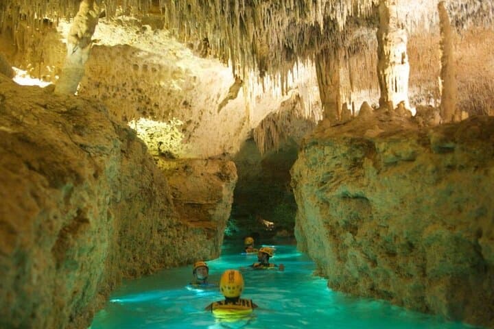 Xplor Park Day Trip: Zip-Lines, Caverns & Stalactite River Adventure from Cancun photo 2