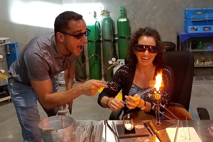Hands-On Torch Glassblowing Class in Las Vegas — Make a Pendant & Bottle Stopper photo 4
