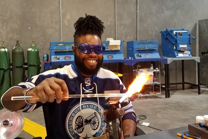 Hands-On Torch Glassblowing Class in Las Vegas — Make a Pendant & Bottle Stopper photo 5