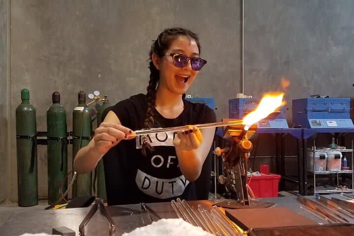 Hands-On Torch Glassblowing Class in Las Vegas — Make a Pendant & Bottle Stopper photo 2