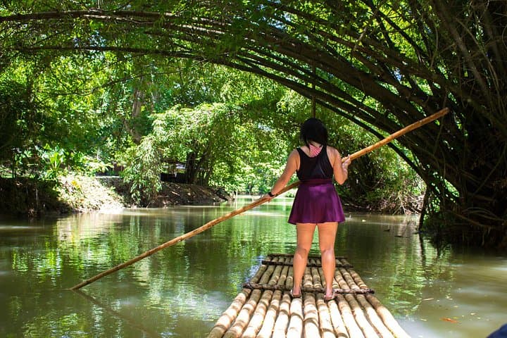 Martha Brae Rafting from Montego Bay: Bamboo Raft on Jamaica's Martha Brae River photo 3