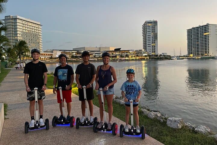 Glide the Cancun Hotel Zone: 90-Minute Segway Tour of Beaches, Lagoon & Marina