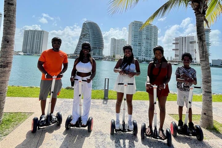 Glide the Cancun Hotel Zone: 90-Minute Segway Tour of Beaches, Lagoon & Marina photo 2