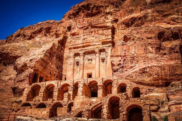 2-Day Petra and Wadi Rum Overnight with Dead Sea Float and Baptism Site Visit photo 2