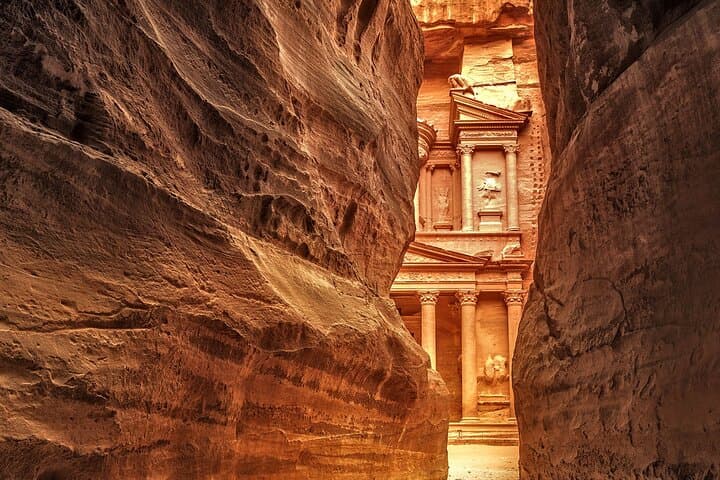 2-Day Jordan Tour: Petra, Wadi Rum & Aqaba or Dead Sea Stop
