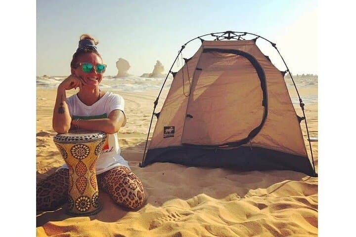 White Desert Safari and Overnight Camping in Bahariya Oasis