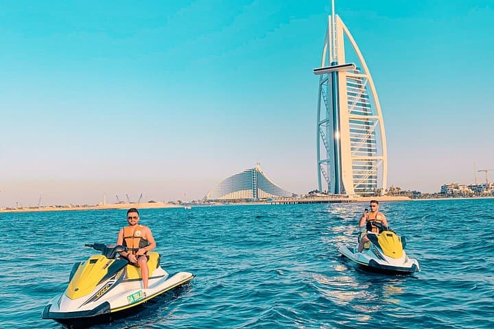 Burj Al Arab Jet Ski Tour: 30-Minute Dubai Skyline Ride