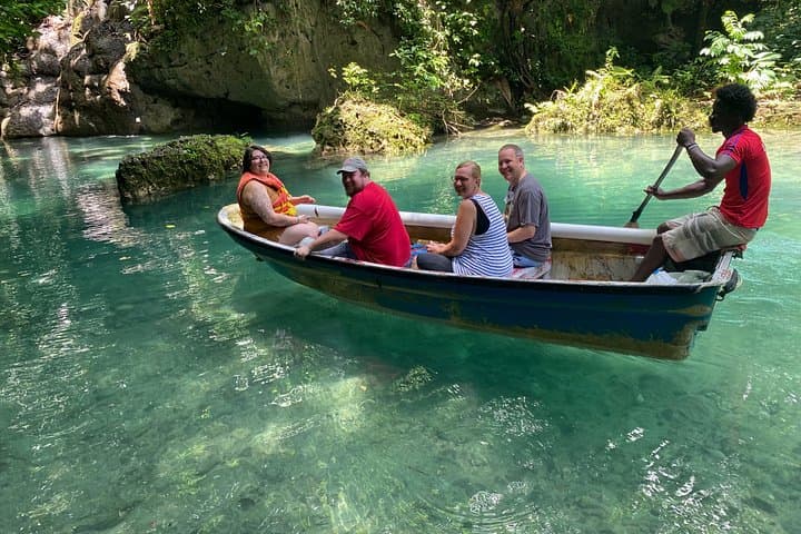 Best of Port Antonio Day Trip from Ocho Rios: Blue Lagoon, Rio Grande Rafting & Frenchman's Cove
