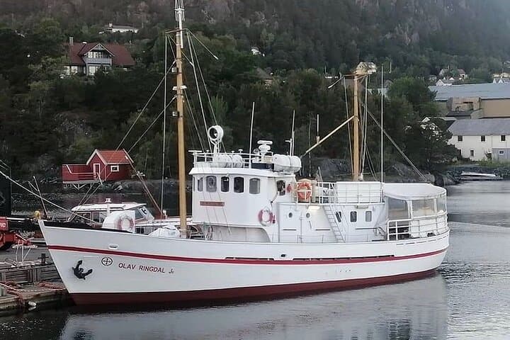 Stavanger Private Safari and Fishing: RS56 Olav Ringdal Jr. Harbour Cruise and Angling