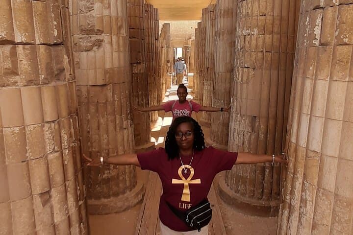 Private Giza Pyramids, Saqqara & Memphis Tour with Camel Ride and Lunch photo 3