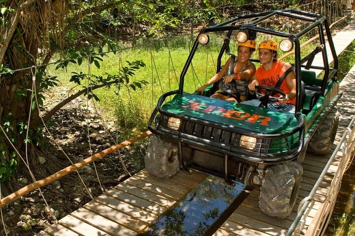 Xplor Park Day Trip: Zip-Lines, Caverns & Stalactite River Adventure from Cancun