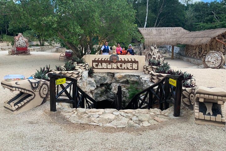 Cenote Adventure Tour from Progreso: Swim Underground Caverns and Yucatecan Flavors photo 2