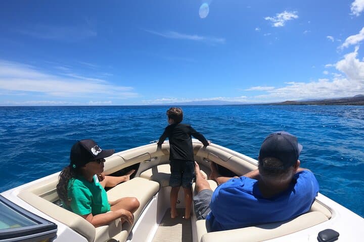 Luxury Private Snorkel Charter on Kona Coast — Captain Cook & Dolphin Watching photo 5