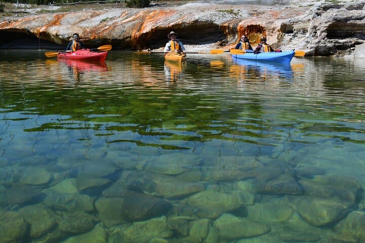 Paddle Yellowstone Lake: Half-Day Kayak Tour Through Geothermal Wonders