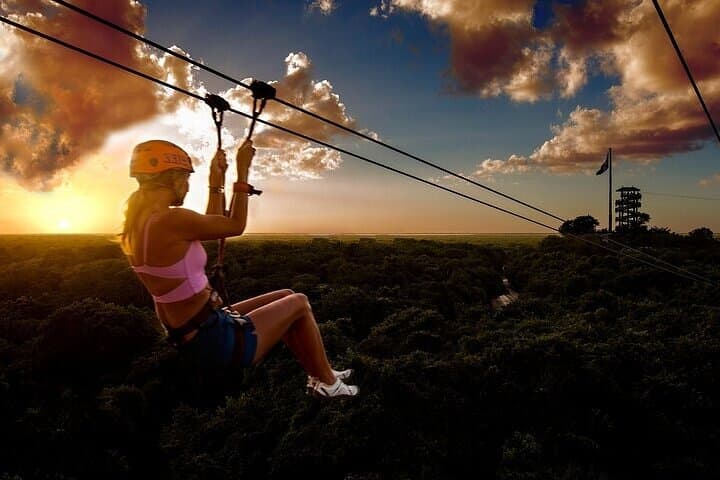 Xplor Fuego Night Adventure: Zip Lines, Amphibious Vehicles & Underground Caverns photo 6