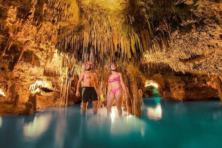 Xplor Fuego Night Adventure: Zip Lines, Amphibious Vehicles & Underground Caverns