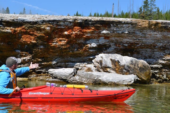 Paddle Yellowstone Lake: Half-Day Kayak Tour Through Geothermal Wonders photo 2