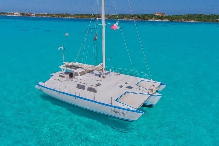 Private Catamaran to Isla Mujeres with Open Bar & Snorkeling from Cancun photo 2