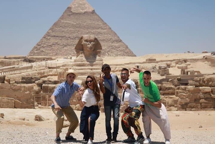 Private Giza Pyramids Tour with Sphinx + Nile Dinner Cruise and Belly Dancer photo 4