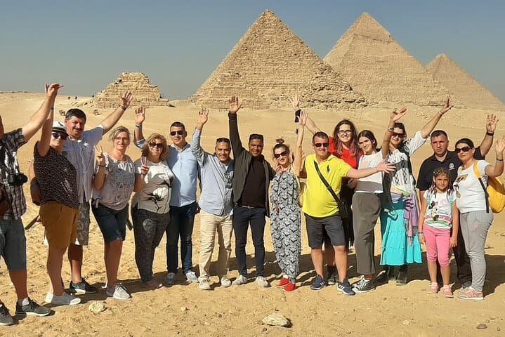Private Giza Pyramids, Saqqara & Memphis Tour with Camel Ride and Lunch photo 2