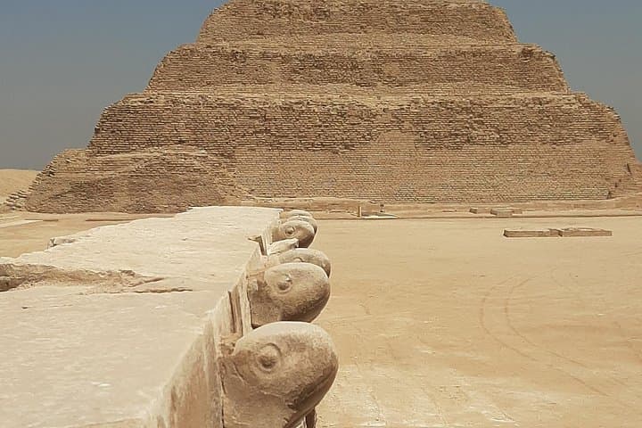 Private Giza Pyramids, Saqqara & Memphis Tour with Camel Ride and Lunch photo 5