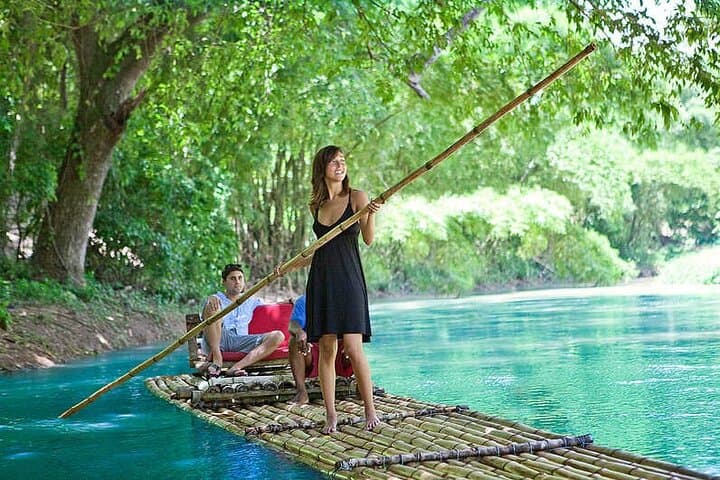 Private Transfer from Montego Bay to Martha Brae River Rafting & Blue Hole (Secret Falls) photo 3