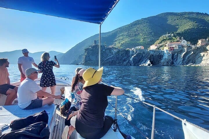 Sail Cinque Terre on a Traditional Ligurian Gozzo from Monterosso