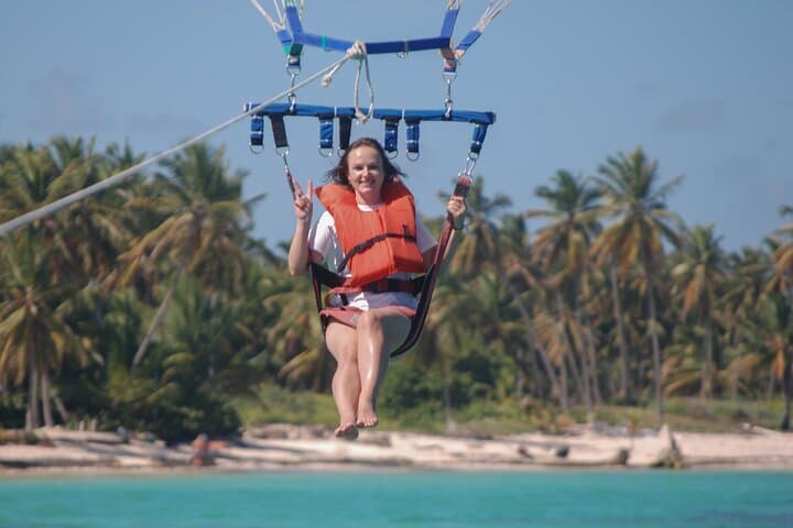 Skyward Thrills: Parasailing Adventure in Punta Cana photo 5