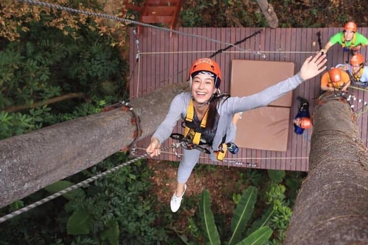 Hanuman World Phuket Zipline — World B+ 18-Platform Jungle Roller, Sky Walk & Set Menu photo 3