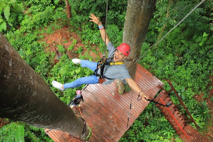 Hanuman World Phuket Zipline: 10-Platform Roller Zipline & Sky Walk Adventure