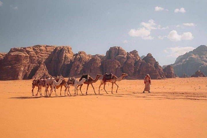 Wadi Rum Half-Day Private Jeep Tour from Aqaba — Sunset and Bedouin Routes photo 3