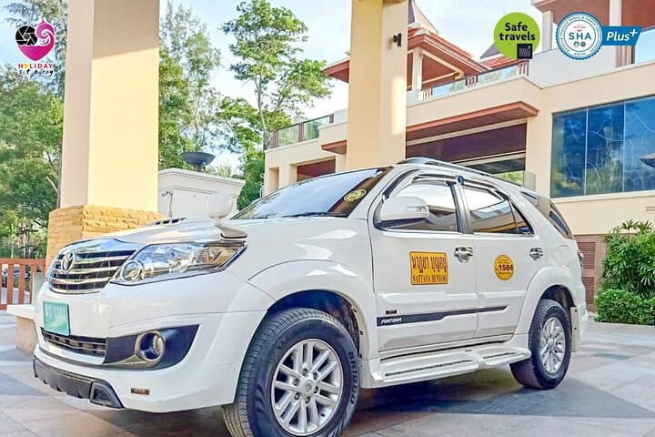 Phuket Airport to Surin Beach Private Taxi Transfer (SHA Plus)