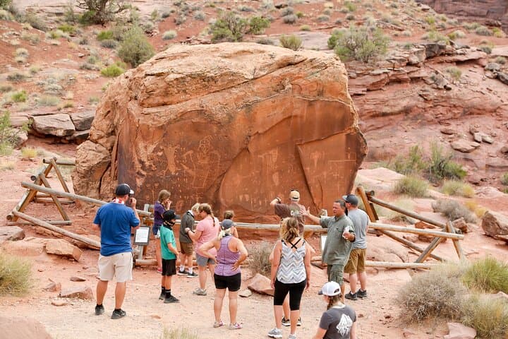 Moab Private Petroglyph Scenic UTV Tour — Guided Petroglyphs & Colorado River Views photo 4